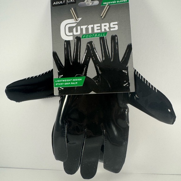Cutters Other - NEW Cutters Football Epic Receiver Gloves Adult L/XL Sticky Grip Palm‎ Sport